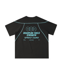 BUTTON SEOUL（ボタンソウル）の「クーリングドライランニングプリントショートスリーブTシャツ (5 COLORS)（Tシャツ/カットソー）」