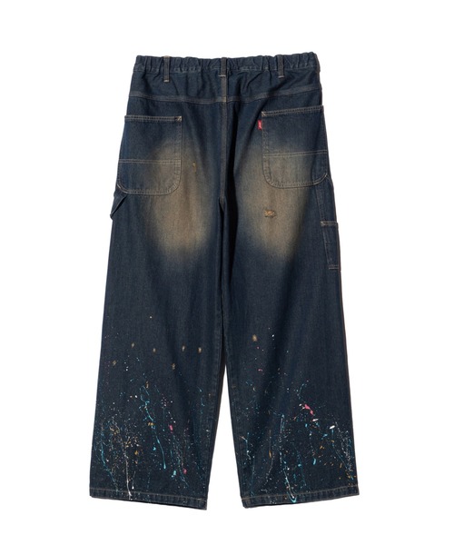 glamb（グラム）の「Red Dirt Splash Denim / レッドダートスプラッシュデニム（デニムパンツ・メンズ・インディゴブルー・S/M/L）」の3枚目の写真