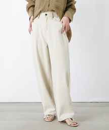 LUCA/LADY LUCK LUCA | LC/LLL 硫化キャンパス脚長カーブパンツ(その他パンツ)