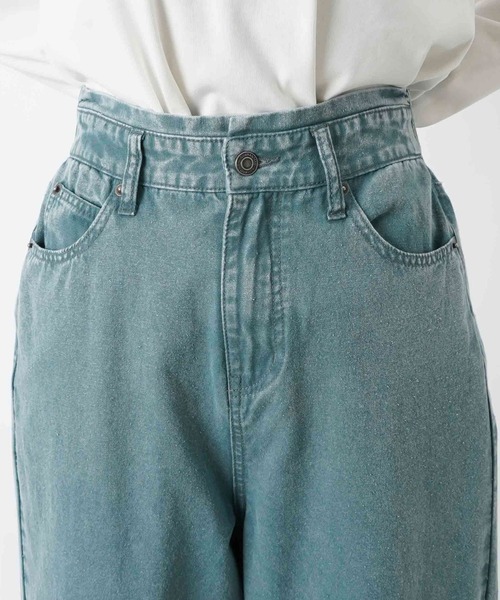 LUCA/LADY LUCK LUCA（ルカ/レディラックルカ）の「LC/LLL 硫化キャンパス脚長カーブパンツ（その他パンツ・レディース・ブルー/ベージュ・FREE）」の18枚目の写真