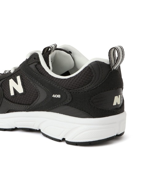 EU,US NEW BALANCE（イーユーユーエスニューバランス）の「【new balance（ニューバランス）】408（スニーカー・レディース・ブラック/シルバー・23/24/25）」の7枚目の写真