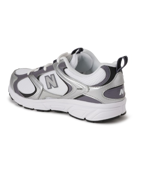 EU,US NEW BALANCE（イーユーユーエスニューバランス）の「【new balance（ニューバランス）】408（スニーカー・レディース・ブラック/シルバー・23/24/25）」の10枚目の写真