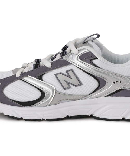 EU,US NEW BALANCE（イーユーユーエスニューバランス）の「【new balance（ニューバランス）】408（スニーカー・レディース・ブラック/シルバー・23/24/25）」の11枚目の写真