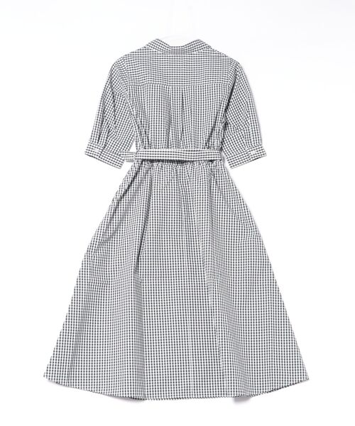 Honeys(ハニーズ)の「6分袖シャツワンピース(シャツワンピース・レディース・ブルー系その他3/ネイビー/サックスブルー系1/ホワイト系その他・S/M/LL/L/3L)」の5枚目の写真