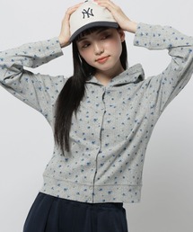 niko and... | アイレット小花フーディ(Tシャツ/カットソー)
