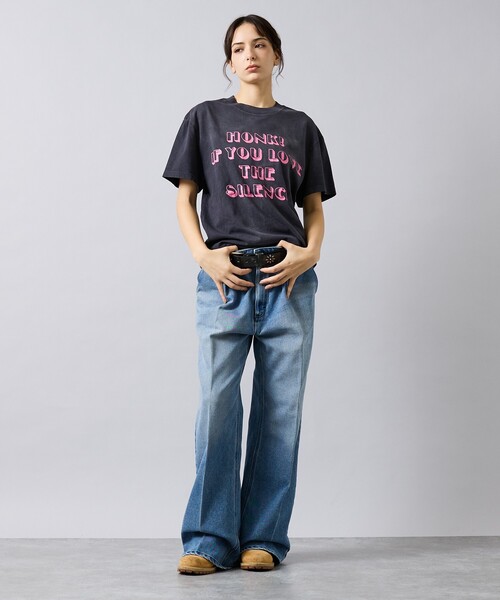 DEUS EX MACHINA（デウスエクスマキナ）の「【Deus Ex Machina / デウスエクスマキナ】HonkTee / 半袖Yシャツ / ユニセックス（Tシャツ/カットソー・メンズ・ブラック/ネイビー・L/M）」の3枚目の写真