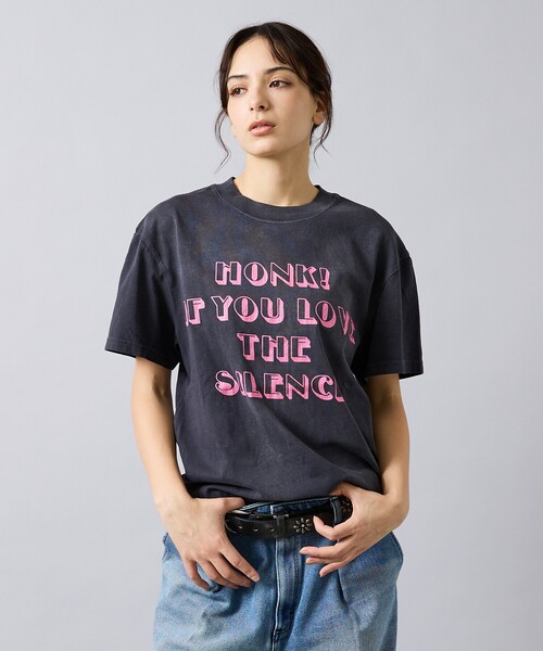 DEUS EX MACHINA（デウスエクスマキナ）の「【Deus Ex Machina / デウスエクスマキナ】HonkTee / 半袖Yシャツ / ユニセックス（Tシャツ/カットソー・メンズ・ブラック/ネイビー・L/M）」の5枚目の写真