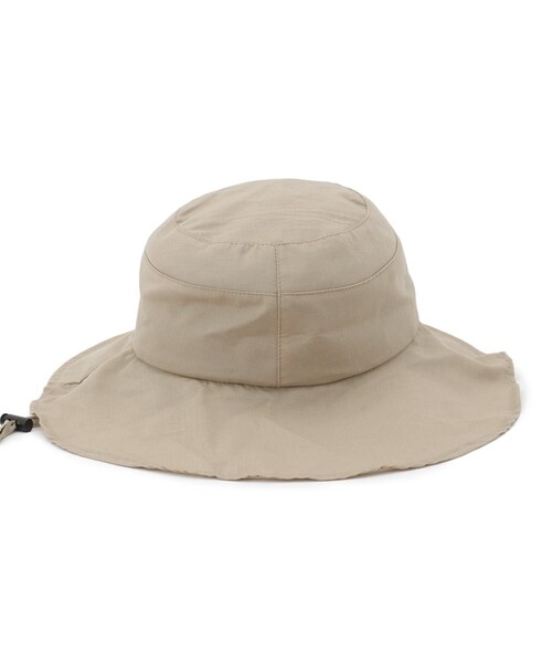 SHOO・LA・RUE（シューラルー）の「【防花粉機能付き】たれ付きハット（ハット・レディース・ブラック/ベージュ・00）」の8枚目の写真