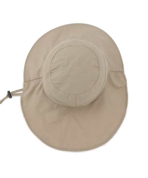 SHOO・LA・RUE（シューラルー）の「【防花粉機能付き】たれ付きハット（ハット・レディース・ブラック/ベージュ・00）」の7枚目の写真