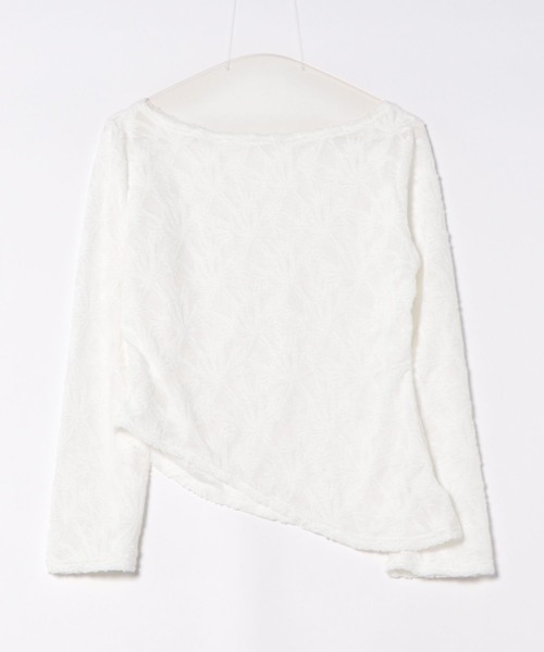 CANVAS+（キャンバスプラス）の「【CANVAS＋】イレギュラーヘムシアートップス（その他トップス・レディース・ホワイト・M）」の15枚目の写真