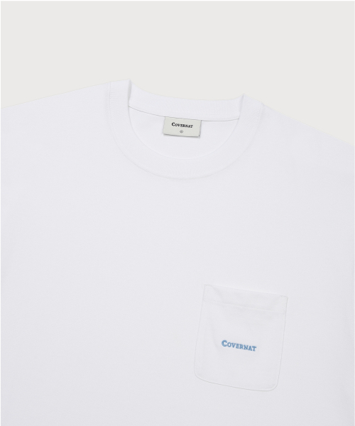 COVERNAT(カバーナット)の「ベーシックポケットTシャツホワイト(Tシャツ/カットソー・レディース・その他・SMALL/MEDIUM/LARGE/X-LARGE/XX-LARGE/X-SMALL)」の5枚目の写真