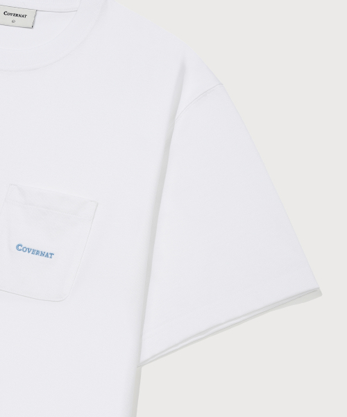 COVERNAT(カバーナット)の「ベーシックポケットTシャツホワイト(Tシャツ/カットソー・レディース・その他・SMALL/MEDIUM/LARGE/X-LARGE/XX-LARGE/X-SMALL)」の3枚目の写真