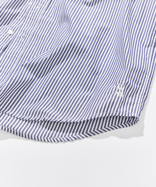 NAUTICA(ノーティカ)の「NAUTICA/ノーティカ ビッグシルエット ブロード ストライプ BDシャツ(シャツ/ブラウス・メンズ・サックスブルー/ネイビー/グリーン・X-LARGE/LARGE/MEDIUM)」の12枚目の写真