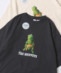 Disney/ディズニーコラボ DISCUS/ディスカス オーバーサイズ ショート丈&レギュラー丈 マペッツ 半袖Tシャツ/レディース メンズ