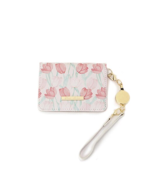 one'sterrace(ワンズテラス)の「フロールクレール パスケース 26SS(その他・レディース・ブルー系その他7/ピンク系9/アイボリー系8/ブラック系8・99)」の4枚目の写真