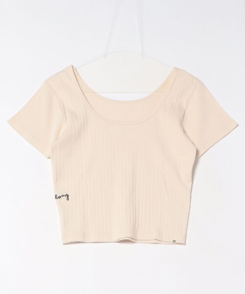 BILLABONG（ビラボン）の「BILLABONG/ビラボン レディース 半袖 Tシャツ 2WAY BABY FIT RIB TEE BG013302（Tシャツ/カットソー・レディース・スミクロ/ブルー/オフホワイト・M/L）」の16枚目の写真