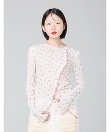 /Little Sunny Bite/floral tulle top