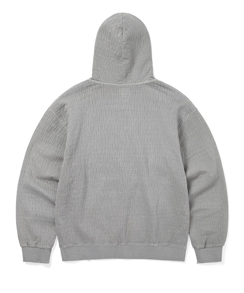 thisisneverthat(ディスイズネバーザット)の「Damaged Zip Up Hoodie(パーカー・メンズ・スミクロ/インディゴブルー/グレー・L/M/S/XL)」の7枚目の写真