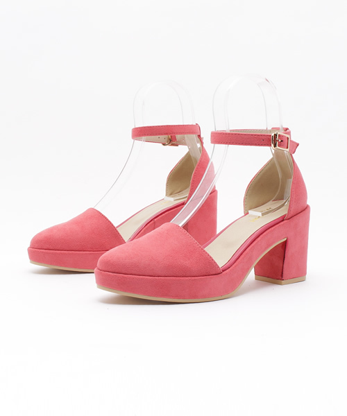 Heather(ヘザー)の「セパレートパンプス 710813(パンプス・レディース・ブラック/アイボリー/レッド・MEDIUM/LARGE)」の1枚目の写真