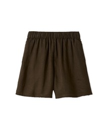 フレンチリネンショートパンツ