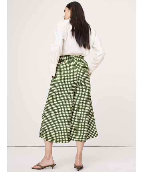 Banana Republic（バナナリパブリック）の「リネン キュロット（その他パンツ・レディース・グリーン/ブラック・M/S/L/XS）」の6枚目の写真