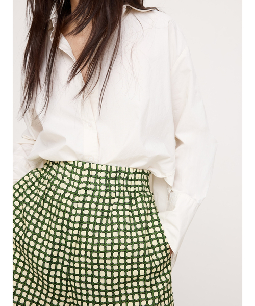 Banana Republic（バナナリパブリック）の「リネン キュロット（その他パンツ・レディース・グリーン/ブラック・M/S/L/XS）」の8枚目の写真