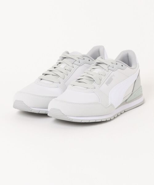 PUMA(プーマ)の「PUMA プーマ ST RUNNER V3 NL BG レディーススニーカー(STランナーV3NLBG)(スニーカー・レディース・ライトグレー・25.0cm/24.5cm/24.0cm/23.5cm/23.0cm/22.5cm)」の1枚目の写真