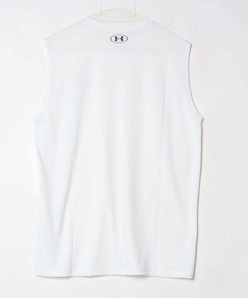 UNDER ARMOUR（アンダーアーマー）の「アンダーアーマー  UAテック スリーブレス シャツ（タンクトップ・メンズ・ネイビー/ホワイト・L/M/LL/3L/S）」の10枚目の写真