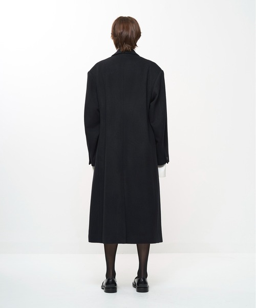 Juha(ユハ)の「SOFT CHARME CHESTER COAT(チェスターコート・メンズ・ブラック/ネイビー/レッド・4/3)」の9枚目の写真