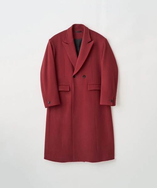 Juha(ユハ)の「SOFT CHARME CHESTER COAT(チェスターコート・メンズ・ブラック/ネイビー/レッド・4/3)」の16枚目の写真