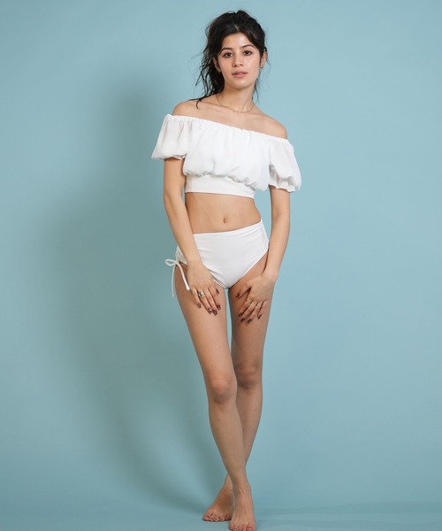 Beach Queen（ビーチクイーン）の「【ムラサキスポーツ限定】Beach Queen/ビーチクイーン 水着 単品 ビキニショーツ サイドドロストショーツ 413811（水着・レディース・ブラック/ロイヤルブルー/ホワイト・9号/11号）」の19枚目の写真