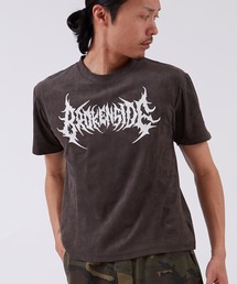 フェイクスエード 半袖Tシャツ
