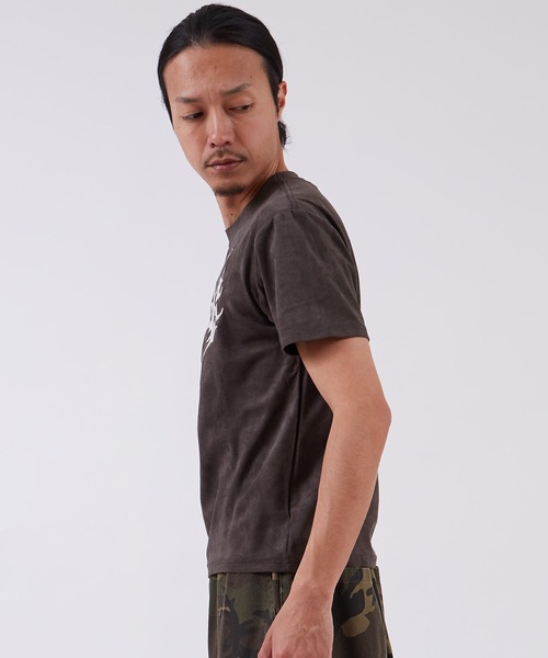 improves（インプローブス）の「フェイクスエード 半袖Tシャツ（Tシャツ/カットソー・メンズ・グレー系/グレー/ブラック系/チャコール/ピンク系/ライトグレー・LARGE/SMALL/MEDIUM）」の21枚目の写真