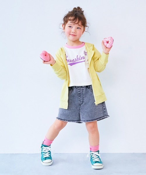 devirock(デビロック)の「UVカット ジップパーカー(パーカー・キッズ・ブラック/グリーン系1/パープル系/ブルー/ホワイト/グリーン系2/オートミール/ブルー系/イエロー系・80cm/90cm/100cm/110cm/120cm/130cm/140cm/150cm/160cm)」の17枚目の写真