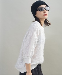 lodie（ロディ）の「ジャガード　リブトップス（シャツ/ブラウス）」