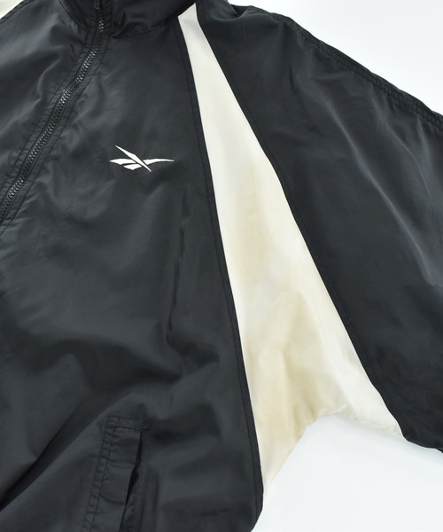 Reebok（リーボック）の「【USED】00’s Reebok ナイロン トラックジャケット（ナイロンジャケット・メンズ・ブラック・LARGE）」の5枚目の写真