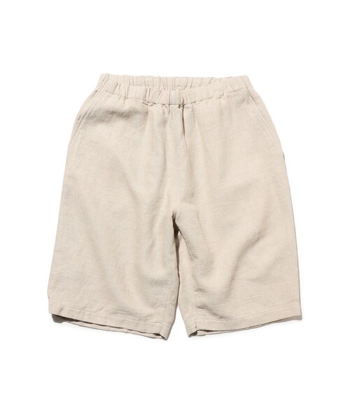BEAMS PLUS(ビームスプラス)の「Easy Shorts COTTON Linen(その他パンツ・メンズ・ネイビー/グレー/オフホワイト・SMALL/X-LARGE/LARGE/MEDIUM)」の4枚目の写真
