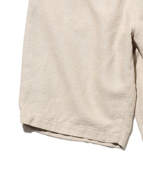 BEAMS PLUS(ビームスプラス)の「Easy Shorts COTTON Linen(その他パンツ・メンズ・ネイビー/グレー/オフホワイト・SMALL/X-LARGE/LARGE/MEDIUM)」の6枚目の写真