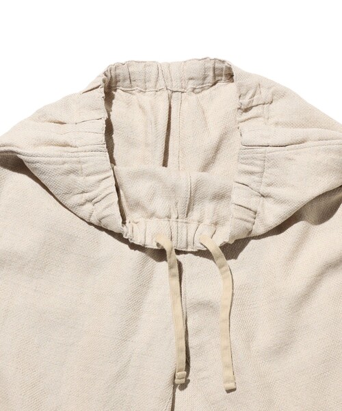 BEAMS PLUS(ビームスプラス)の「Easy Shorts COTTON Linen(その他パンツ・メンズ・ネイビー/グレー/オフホワイト・SMALL/X-LARGE/LARGE/MEDIUM)」の7枚目の写真
