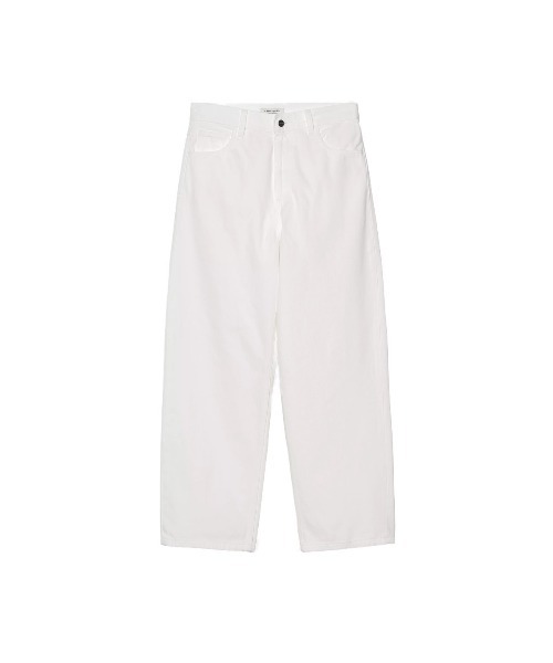 Carhartt WIP(カーハートダブリューアイピー)の「Carhartt WIP WOMEN’S BRANDON PANT(カーハートワークインプログレス ウィメンズ ブランドン パンツ)(デニムパンツ・レディース・ホワイト系・X-SMALL/SMALL/MEDIUM)」の1枚目の写真