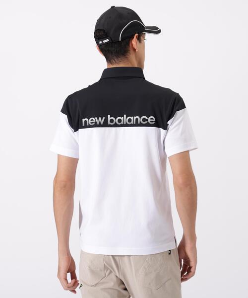 New Balance Golf（ニューバランスゴルフ）の「半袖 カラーシャツ (MENS)（ポロシャツ・メンズ・ブラック/ホワイト/イエロー・MEDIUM/X-LARGE/LARGE）」の4枚目の写真