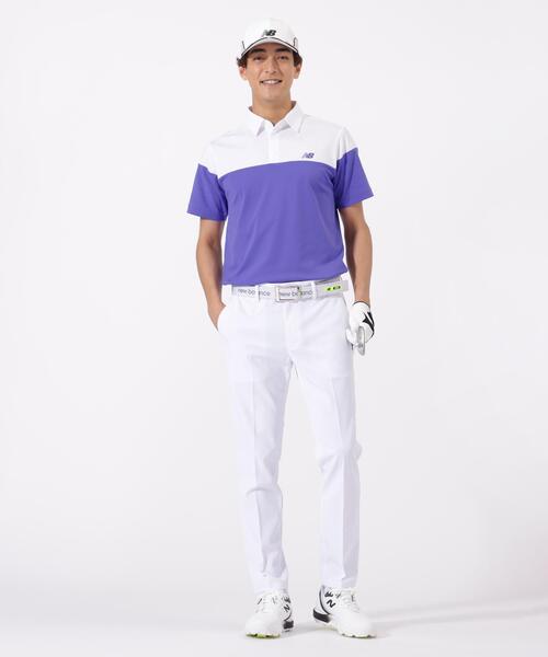 New Balance Golf（ニューバランスゴルフ）の「半袖 カラーシャツ (MENS)（ポロシャツ・メンズ・ブラック/ホワイト/イエロー・MEDIUM/X-LARGE/LARGE）」の8枚目の写真