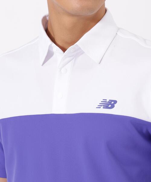 New Balance Golf（ニューバランスゴルフ）の「半袖 カラーシャツ (MENS)（ポロシャツ・メンズ・ブラック/ホワイト/イエロー・MEDIUM/X-LARGE/LARGE）」の12枚目の写真