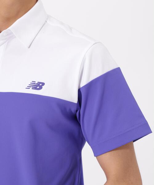 New Balance Golf（ニューバランスゴルフ）の「半袖 カラーシャツ (MENS)（ポロシャツ・メンズ・ブラック/ホワイト/イエロー・MEDIUM/X-LARGE/LARGE）」の13枚目の写真