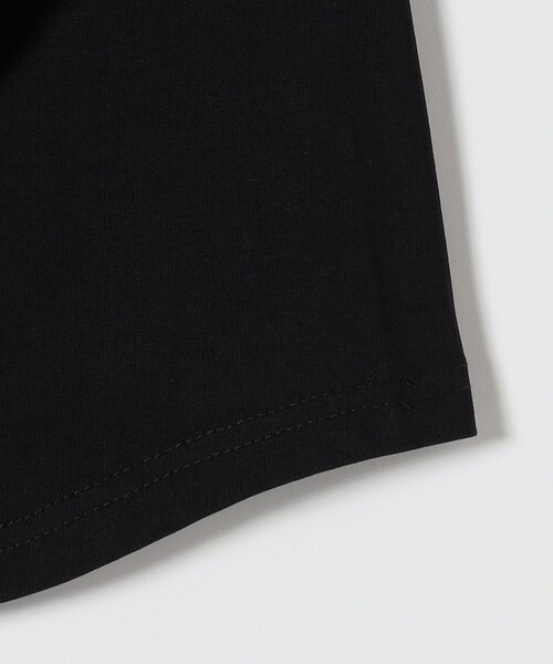 SHIPS any(シップス エニィ)の「SHIPS any:〈洗濯機可能〉フリル コンビ ノースリーブ TEE(Tシャツ/カットソー・レディース・ブラック/ホワイト・ONE SIZE)」の21枚目の写真