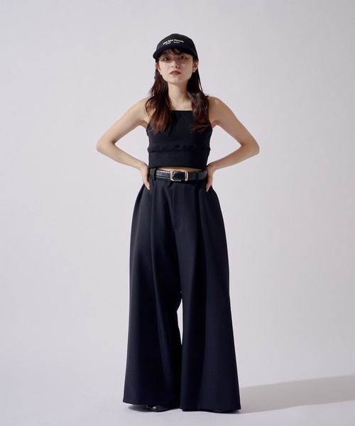 Lui's(ルイス)の「【WEB限定】ボリュームルーズワイドパンツ(その他パンツ・メンズ・ブラック/ベージュ・S/M)」の22枚目の写真