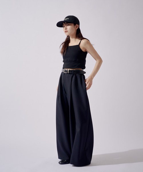Lui's(ルイス)の「【WEB限定】ボリュームルーズワイドパンツ(その他パンツ・メンズ・ブラック/ベージュ・S/M)」の22枚目の写真
