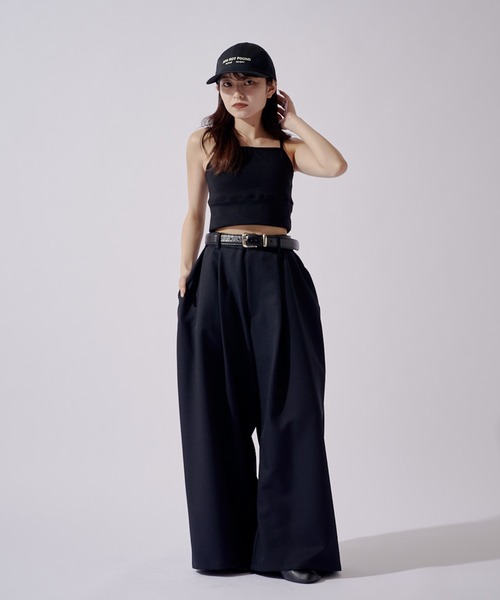 Lui's(ルイス)の「【WEB限定】ボリュームルーズワイドパンツ(その他パンツ・メンズ・ブラック/ベージュ・S/M)」の5枚目の写真