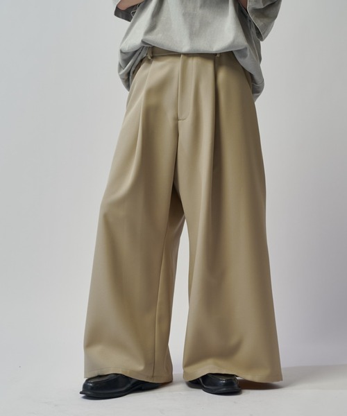 Lui's(ルイス)の「【WEB限定】ボリュームルーズワイドパンツ(その他パンツ・メンズ・ブラック/ベージュ・S/M)」の20枚目の写真