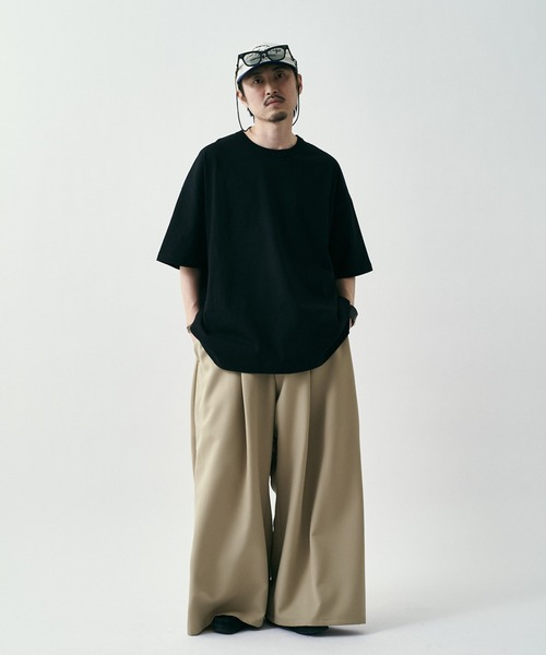 Lui's(ルイス)の「【WEB限定】ボリュームルーズワイドパンツ(その他パンツ・メンズ・ブラック/ベージュ・S/M)」の15枚目の写真